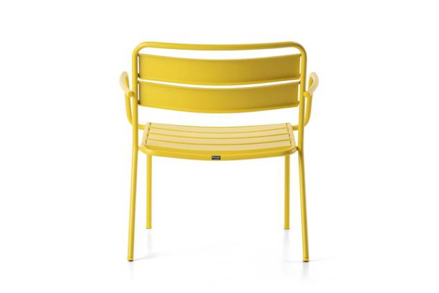 Quito Fauteuil lounge acier 2