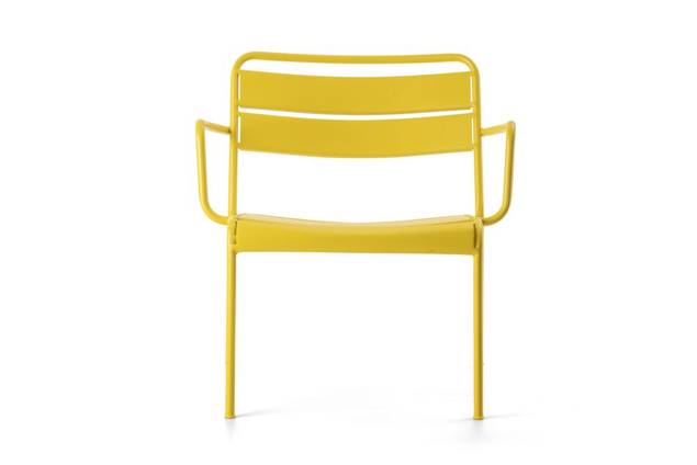 Quito Fauteuil lounge acier 3