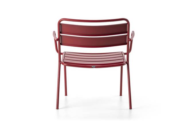 Quito Fauteuil lounge acier 2