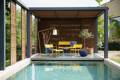Quito Loungehocker stapelbar Stahl 4