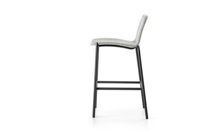 Palma Barstuhl stapelbar Aluminium 2