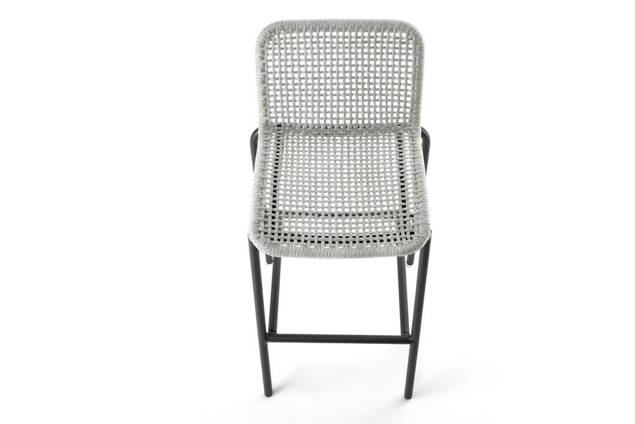 Palma Barstuhl stapelbar Aluminium 8
