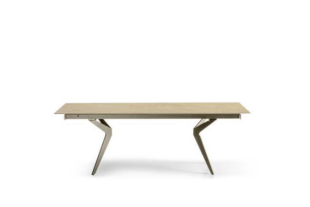 Verbier Table de jardin à rallonge céramique 200/300x95 cm 8