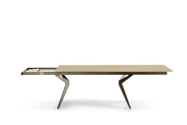 Verbier Table de jardin à rallonge céramique 200/300x95 cm 12