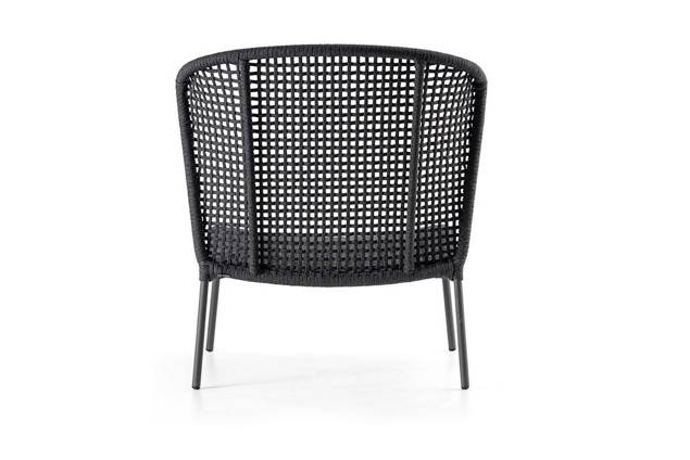 Ravenna Fauteuil lounge haut aluminium 2