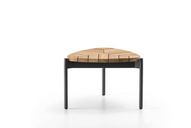 Belfast Loungetisch Teak Holz 53x53 cm 2