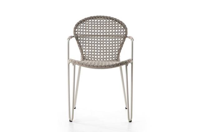 Kingston Gartenstuhl stapelbar Aluminium 2