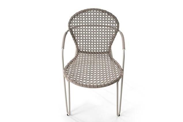 Kingston Gartenstuhl stapelbar Aluminium 3