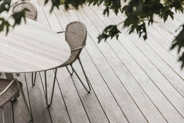 Kingston Gartenstuhl stapelbar Aluminium 6