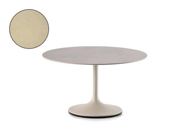 Ontario Loungetisch rund Edelstahl Ø 70 cm