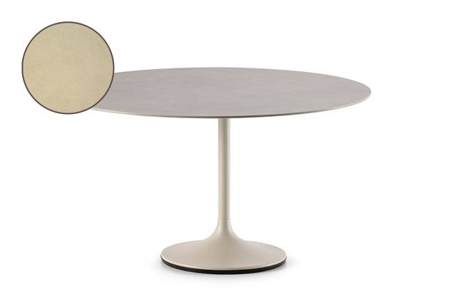 Ontario Loungetisch rund Edelstahl Ø 90 cm