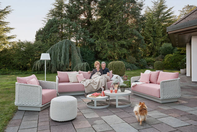 Lucca Loungetisch Aluminium 2