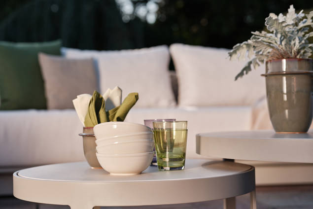 Lucca Loungetisch Aluminium 4