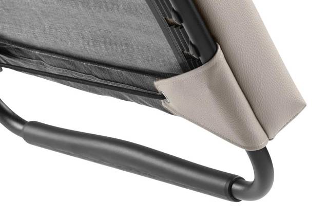 Oxygène Fauteuil de relaxation Clippé pliant acier 10
