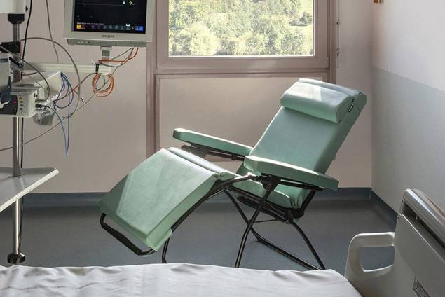 Oxygène Fauteuil de relaxation Clippé pliant acier 12