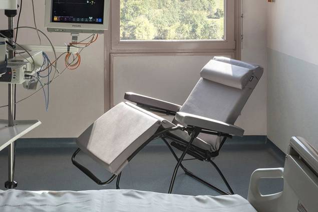 Oxygène Fauteuil de relaxation Clippé pliant acier 13