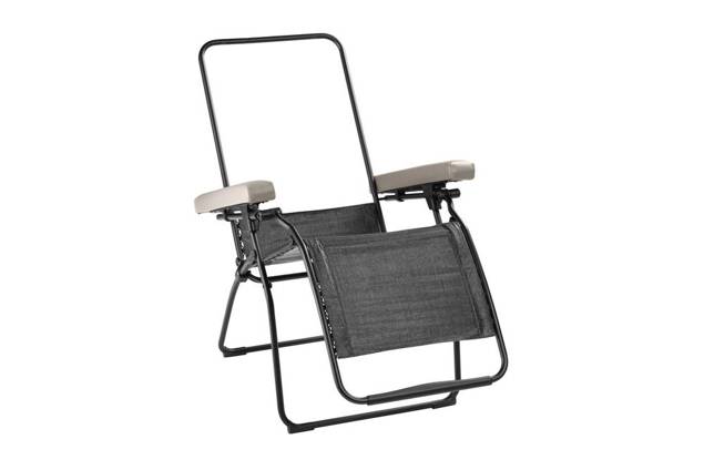 Oxygène Fauteuil de relaxation Clippé pliant acier 4