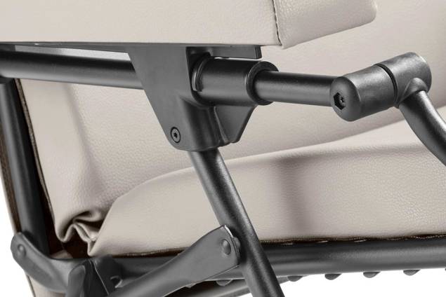 Oxygène Fauteuil de relaxation Clippé pliant acier 6