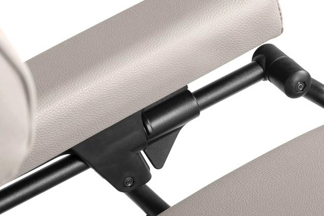 Oxygène Fauteuil de relaxation Clippé pliant acier 8