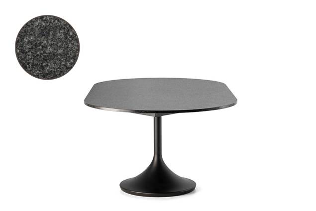 Ontario Table de jardin acier inoxydable 200x110 cm