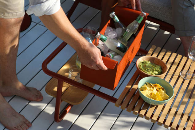 Sorrento Loungetisch Aluminium 84x46 cm 8