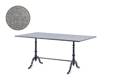 Nostalgie Gartentisch Stahlguss 180x107 cm