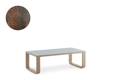 Split Loungetisch Aluminium 120x60 cm