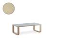 Split Loungetisch Aluminium 120x60 cm