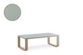 Split Loungetisch Aluminium 120x60 cm