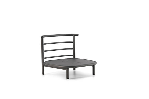 Taormina Loungesessel Aluminium 1