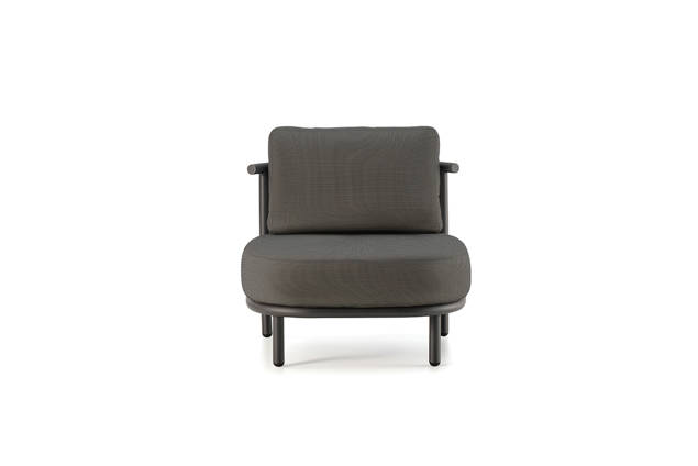 Taormina Loungesessel Aluminium 4