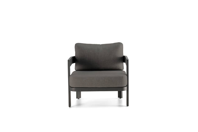 Bastia Loungesessel Aluminium 3