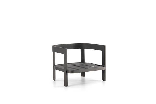 Bastia Loungesessel Aluminium 4