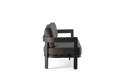 Bastia 2.5er Loungebank Aluminium 1