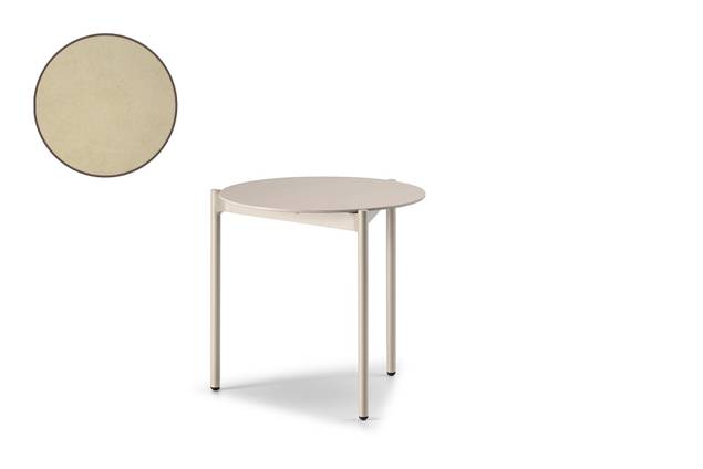 Taormina Loungetisch rund Aluminium Ø 45 cm