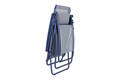 R Clip Fauteuil de relaxation pliant acier 1