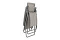 R Clip Fauteuil de relaxation pliant acier 1
