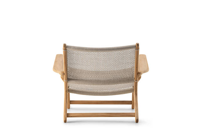 Beja Fauteuil lounge bois 4