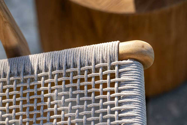 Beja Fauteuil lounge bois 10