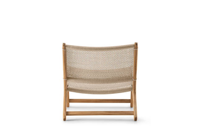 Beja Fauteuil lounge bois 4