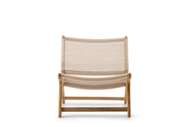Beja Fauteuil lounge bois 6
