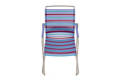 Valencia Chaise de jardin empilable acier inoxydable 4