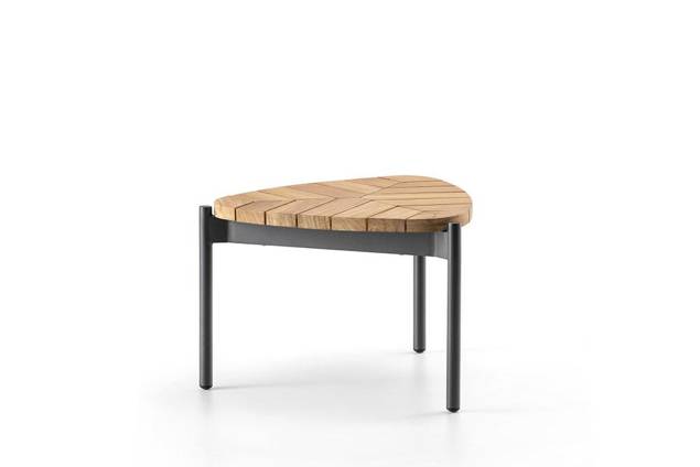 Belfast Loungetisch Teak Holz 53x53 cm