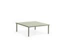 Bilbao Loungetisch Stahl 80x80 cm