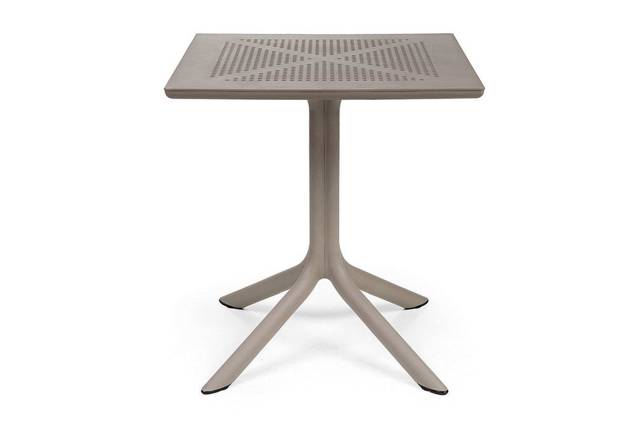 Clip Table de jardin synthétique 80x80 cm