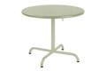 Davos Table de salon pliante acier Ø 75 cm