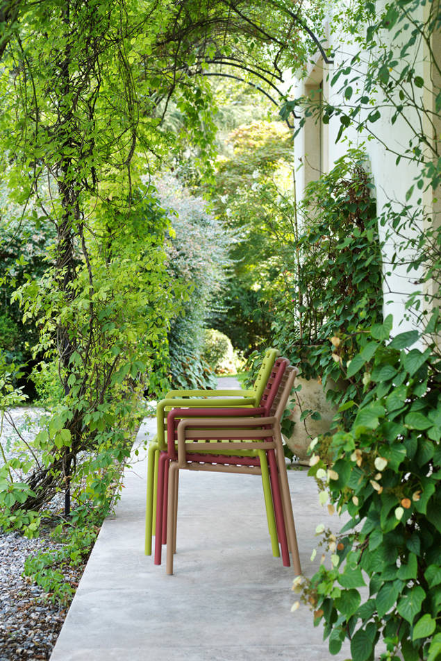 Doga Gartenstuhl stapelbar Kunststoff 4
