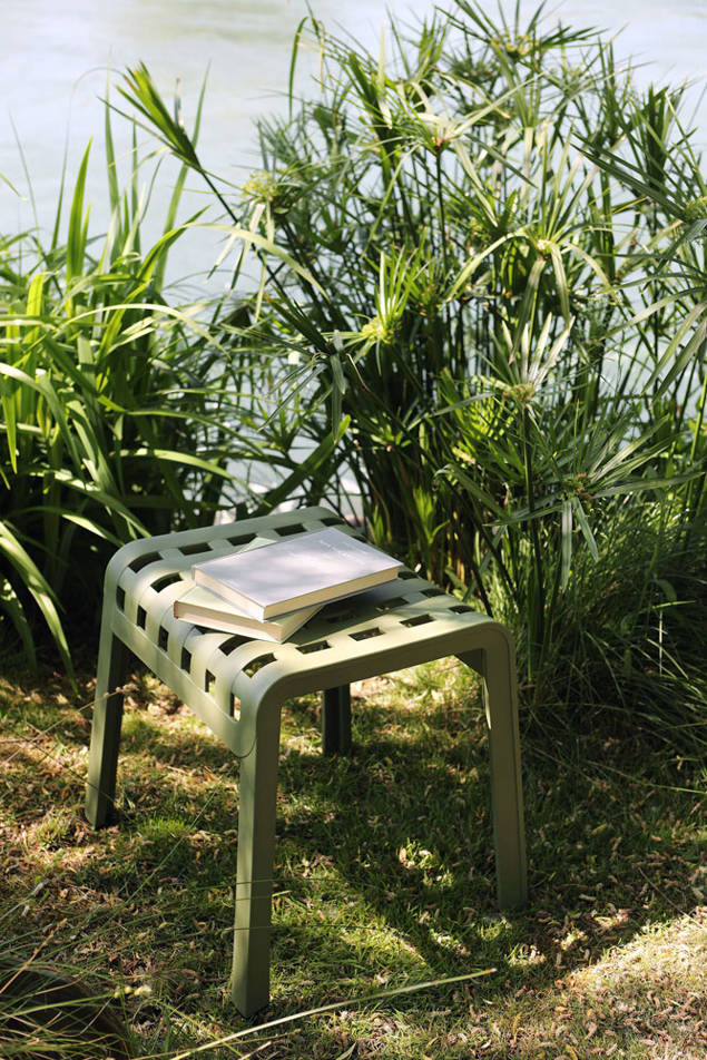 Folio Gartenhocker stapelbar Kunststoff 2