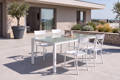Famosa Gartentisch Set Aluminium/Stahl