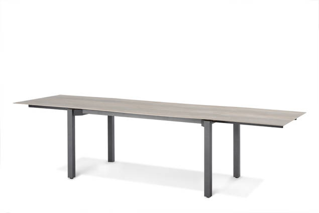 Gibraltar Gartentisch ausziehbar Keramik 145/270x90 cm